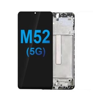 LCD Assembly With Frame Compatible For Samsung M52/5g LCD Screen Display Original