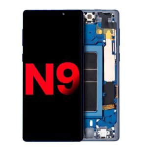 Mobile Phone OLED Assembly With Frame Compatible For Samsung Galaxy Note 9 LCD Screen Display