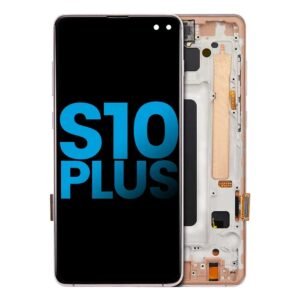 Mobile Phone LCD Assembly With Frame Compatible For Samsung Galaxy S10 Plus Phone LCD Wholesale