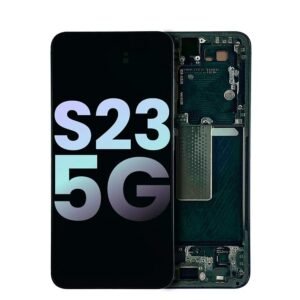 Mobile Phone OLED Assembly With Frame Compatible For Samsung Galaxy S23 5G LCD Screen