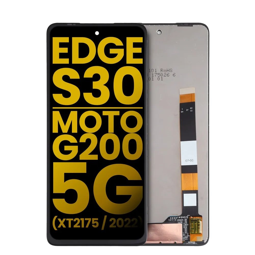 LCD Assembly Without Frame Compatible For Motorola Edge S30 / Moto G200 5G (XT2175 / 2022) (Original) LCD Display Screen