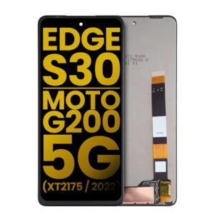LCD Assembly Without Frame Compatible For Motorola Edge S30 / Moto G200 5G (XT2175 / 2022) LCD Screen Display