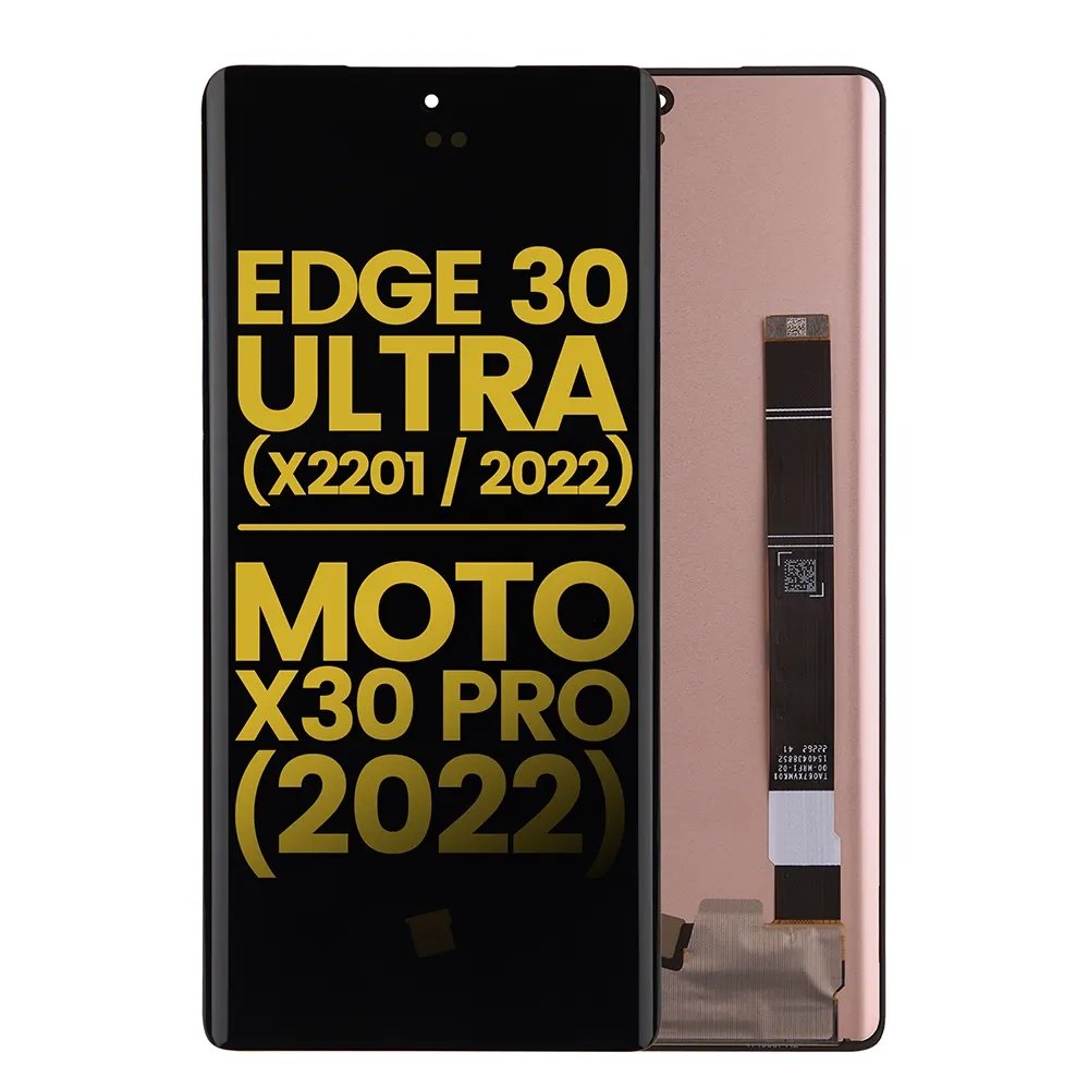 OLED Assembly With Frame Compatible For Motorola Moto Edge 30 Fusion (XT2243-1 / 2022) LCD Screen Display