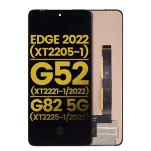 OLED Assembly Without Frame Compatible For Motorola Moto Edge 2022 (XT2205-1) / G52 (XT2221-1 / 2022) / G82 5G (XT2225-1 / 2022)LCD Screen Display