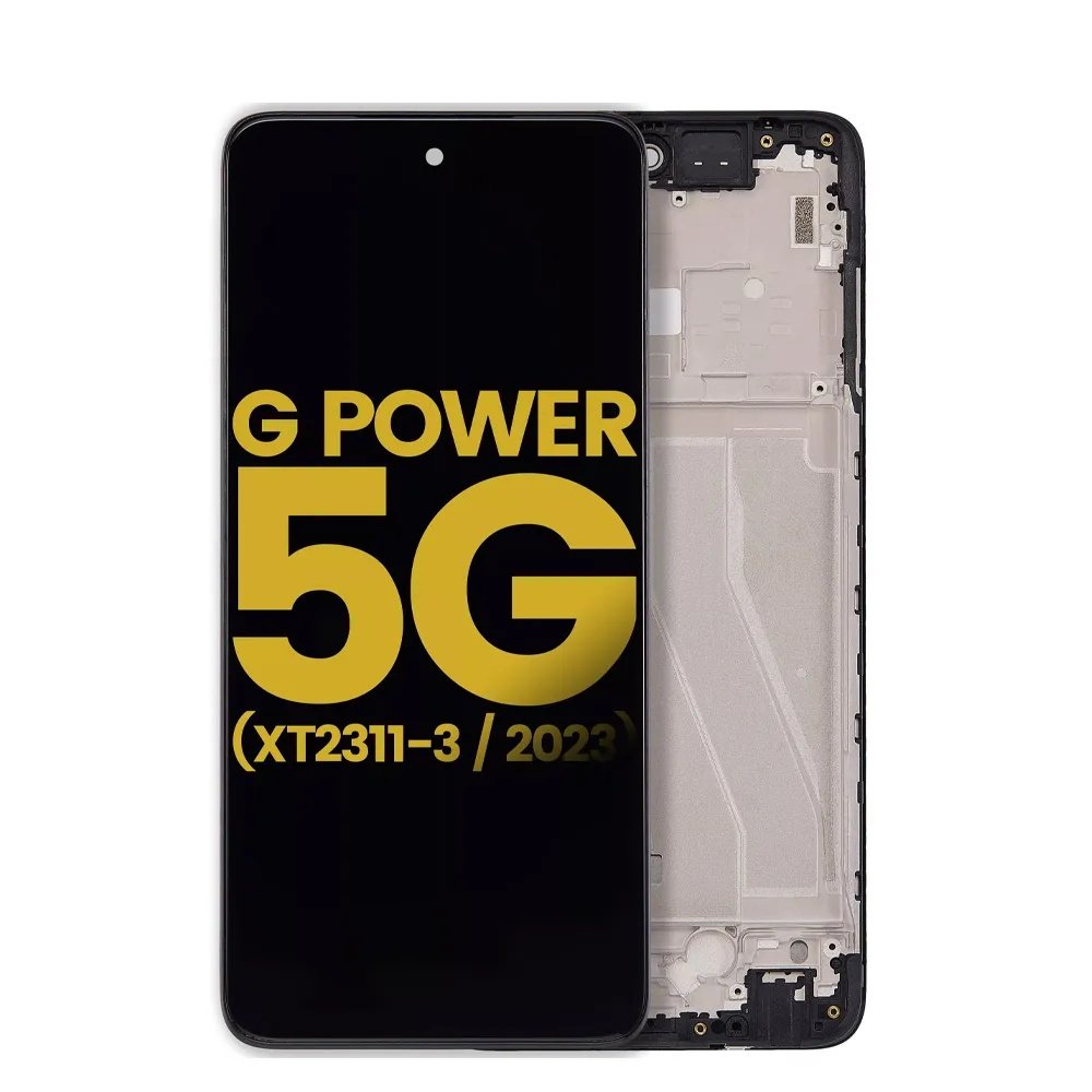 LCD Assembly With Frame Compatible For Motorola Moto G Power 5G (XT2311-3 / 2023) (Original) LCD Display Screen