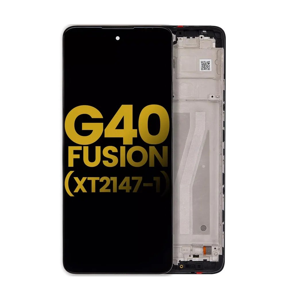 LCD Assembly With Frame Compatible For Motorola Moto G40 Fusion (XT2147-1) (LUCENT INCELL ) LCD Display Screen