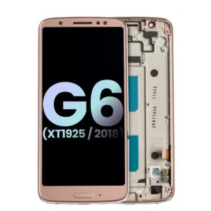 LCD Assembly With Frame Compatible For Motorola Moto G6 (XT1925 / 2018) (LUCENT INCELL) LCD Display Screen