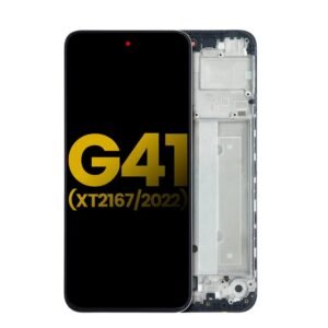 OLED Assembly With Frame Compatible For Motorola Moto G41 (XT2167 / 2022) (OLED) LCD Display Screen