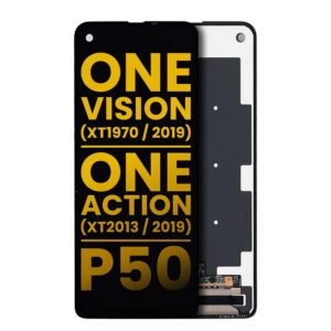 LCD Assembly Without Frame Compatible For Motorola One Vision (XT1970 / 2019) / One Action (XT2013 / 2019) / P50 LCD Screen Display