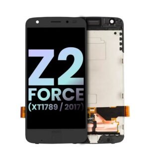OLED Assembly With Frame And Fingerprint Scanner Compatible For Motorola Moto Z2 Force (XT1789 / 2017) LCD Sreen display