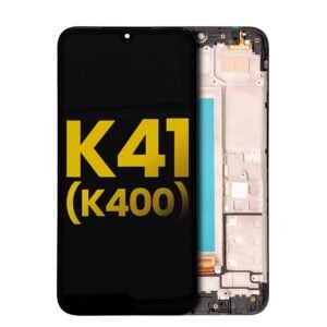 LCD Assembly With Frame Compatible For LG K41 (K400) LCD Screen Display