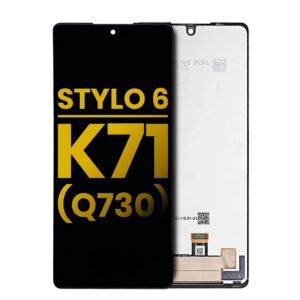 LCD Assembly Without Frame Compatible For LG Stylo 6 / K71 LCD Screen Display