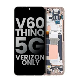 OLED Assembly With Frame Compatible For LG V60 ThinQ 5G UW LCD Screen Display