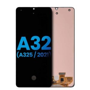 LCD Assembly Without Frame (Without Finger Print Sensor) Compatible For Samsung Galaxy A32 (A325 / 2021) LCD Screen Display