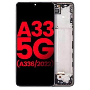 OLED Assembly With Frame Compatible For Samsung Galaxy A33 5G (A336 / 2022) LCD Screen Display