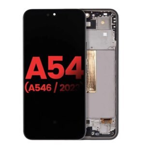 OLED Assembly With Frame Compatible For Samsung Galaxy A54 5G (A546 / 2023) LCD Mobile Screen Display